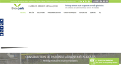 Desktop Screenshot of evo-park.com